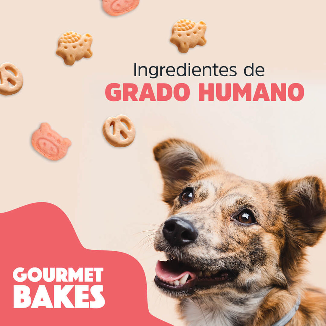 Gourmet Bakes para Perro de Trick & Treats, 150 g. - Cerdo Agridulce - tienddy.com