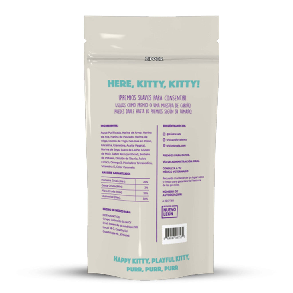 Purrs premios para gato, Tricks & Treats, 80 g. - Atún - tienddy.com