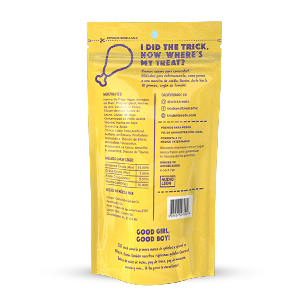 Yumpers de Trick & Treats, 100 g. - Pollo - tienddy.com