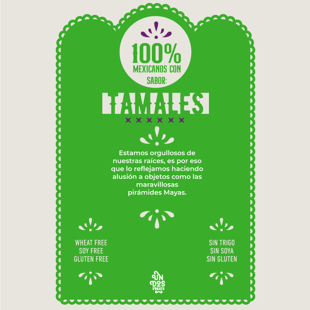 Guilt Free Antojitos Saludables - Tamales - tienddy.com