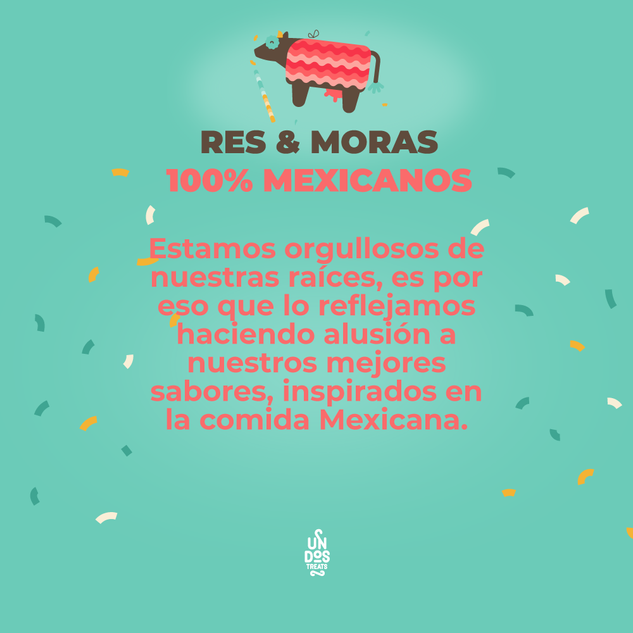 Un dos Treats Baked Biscuits Piñata, Galletas Horneadas - Res y Moras - tienddy.com