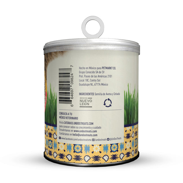 Semillas de Pasto para Gatos Catgrass Seeds, 110 g. - Avena y Cebada - tienddy.com