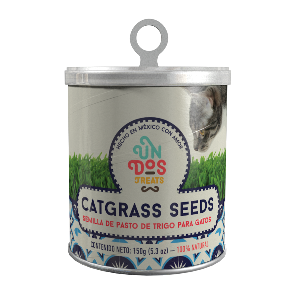 Semillas de Pasto para Gatos Catgrass Seeds, 150 g. - Trigo - tienddy.com