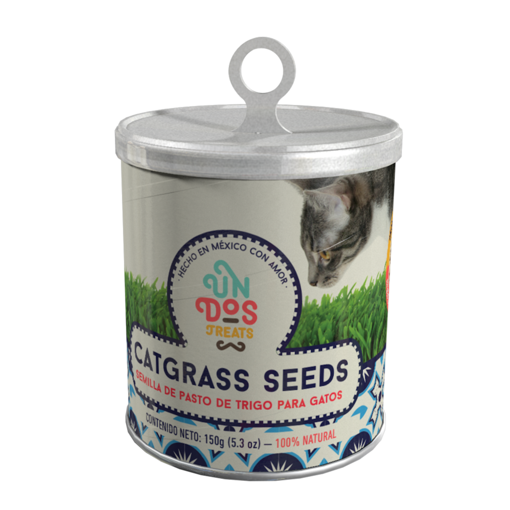 Semillas de Pasto para Gatos Catgrass Seeds, 150 g. - Trigo - tienddy.com