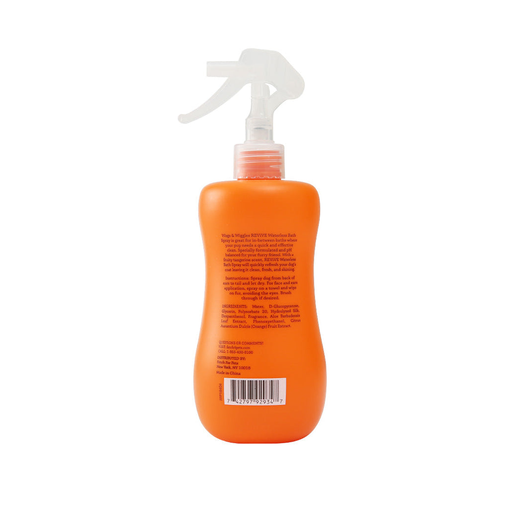 Shampoo seco en spray Wags & Wiggles, Aroma Frutado, 355 ml. - Para Perros - tienddy.com