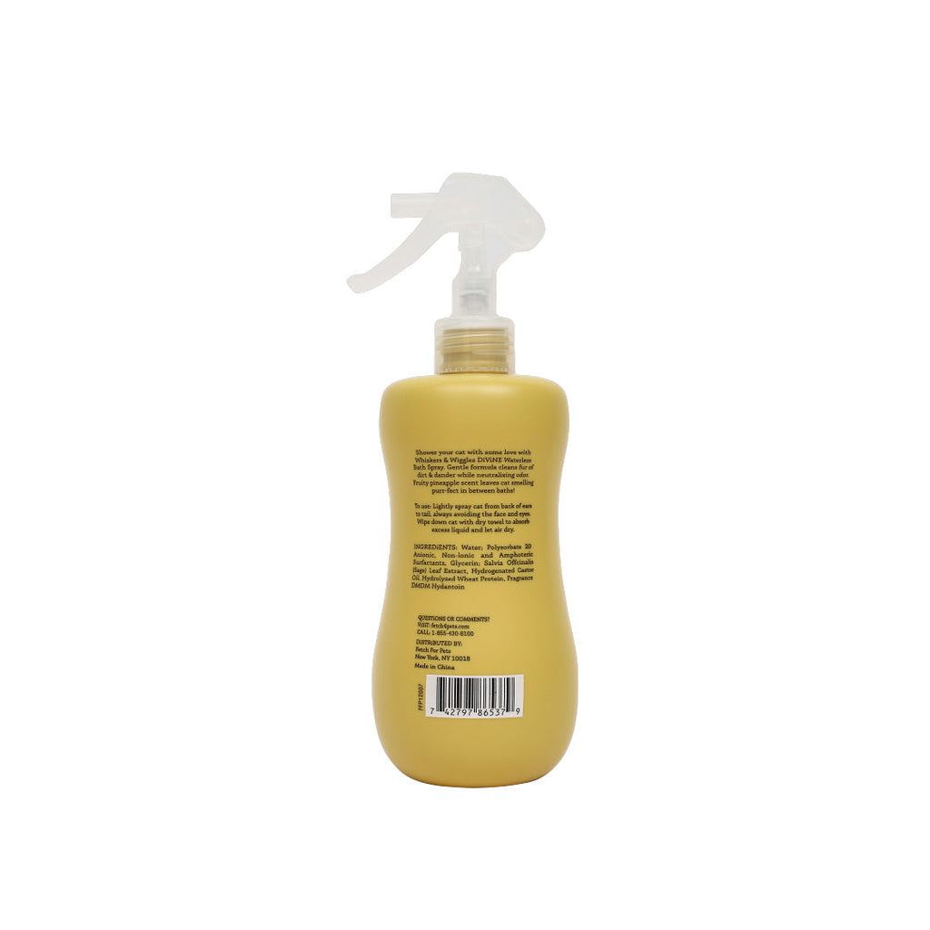 Shampoo seco en spray Wags & Wiggles, Aroma Piña, 355 ml. - Para Gatos - tienddy.com