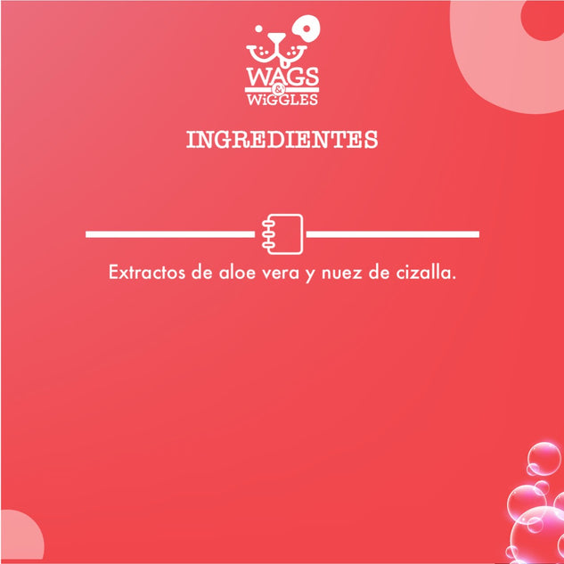 Toallitas Hipoalergénicas para Perro Whiskers & Wiggles - 100 pzs - tienddy.com